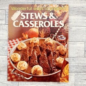 Stews and Casseroles 1978 Softcover Cookbook Jo Ann Shirley Wonderful Way Series